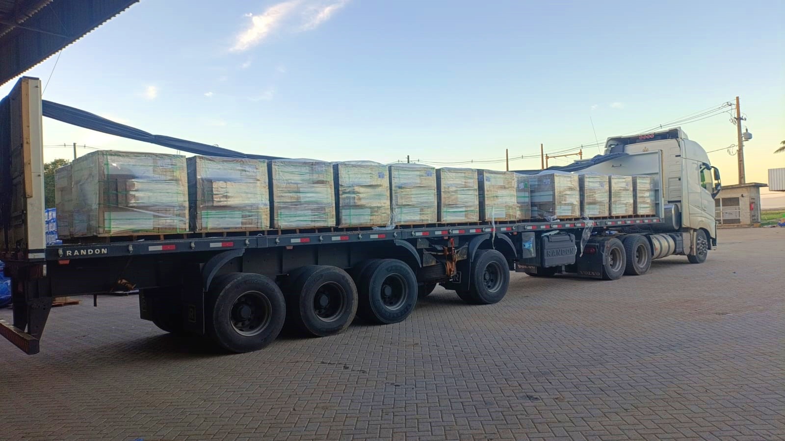 Frota da Transportadora Sabim